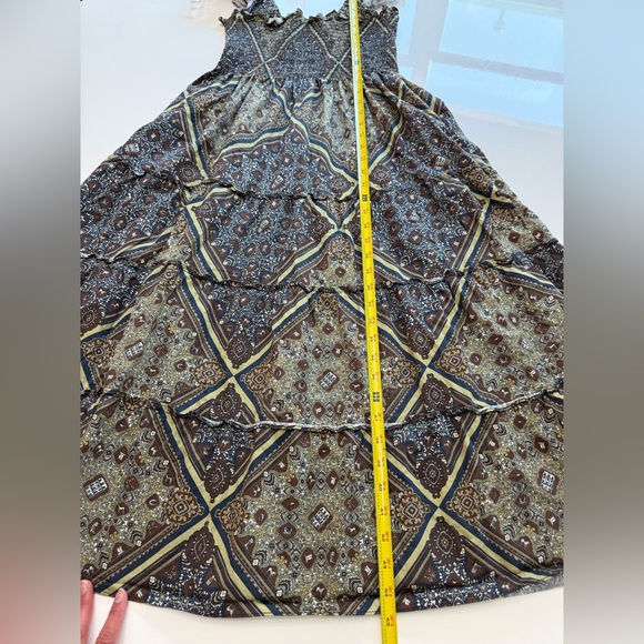 HILL HOUSE HOME The Ellie Nap Dress - Olive Equestrian Scarf Sz Large - Picture 7 of 16